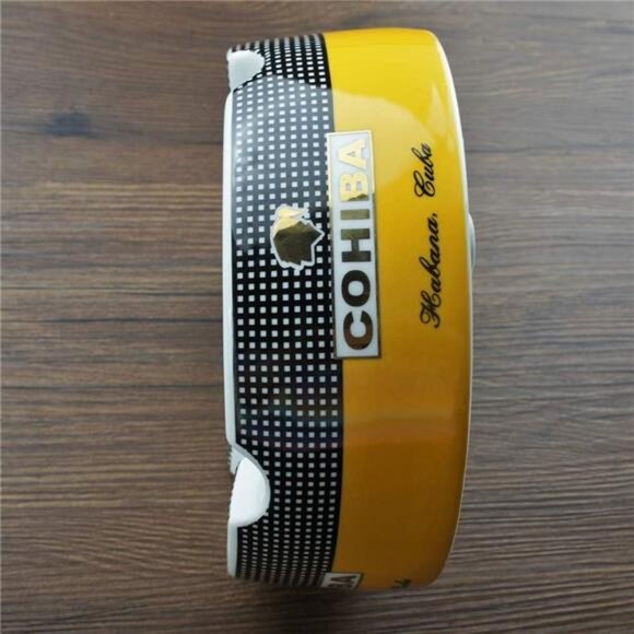 Cigar Ashtray Big Ashtrays for 8" Round Cigarettes Large Rest Outdoor Ashtray - Picture 5 of 6